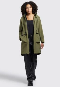 Khujo Levane - Regenjas - Olivgrün -Khujo 016a82f5f3bc4211afd54c0dbbc2eae1