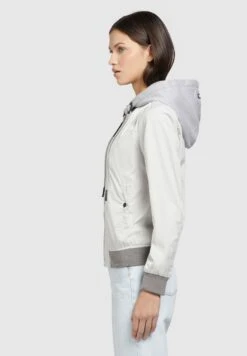 Khujo Persee - Lichte Jas - Hellgrau -Khujo 0f1eae4baf2b406e9713fd9b76d8ad92