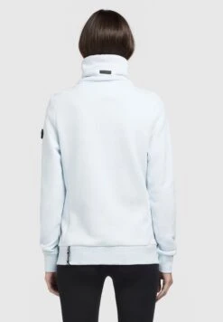 Khujo Tosta - Sweater Met Rits - Hellblau -Khujo 103f5e9189f94ef09a878cd4d11f1d9e