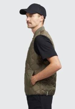 Khujo Liel - Bodywarmer - Olivgruen -Khujo 12f1792d570f4375b39a019bba8f02e6