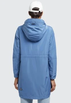 Khujo Mantel Ging - Halflange Jas - Blau -Khujo 13c65a5415f54b42beb20188d6b42058