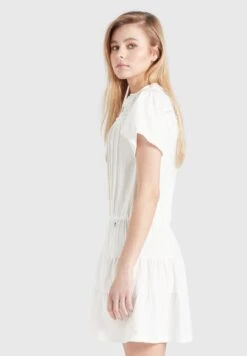 Khujo Kapua - Jurk - Weiß -Khujo 1775575eae06460a9889f491ca7d31ed