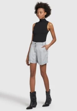 Khujo Elida - Shorts - Grey -Khujo 183c4e4dd6354ad9ac8eec56afe5c726
