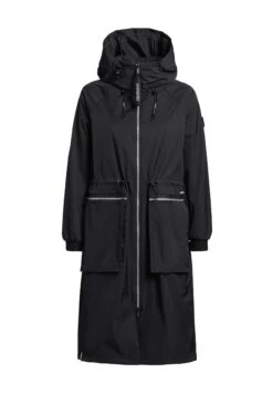 Khujo Paxi - Parka - Schwarz -Khujo 1a8729a3587747aeb3277ba0067ed489