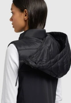 Khujo Fabia Matt - Bodywarmer - Schwarz -Khujo 1f492f2ba9d54928b1443423fd26cd5a