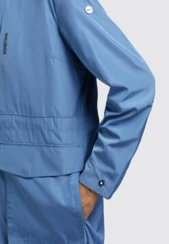 Khujo Mantel Ging - Halflange Jas - Blau -Khujo 1fe827734a5d40309bf6db2ea27bdd0c