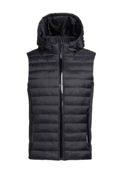 Khujo Wemo Matt - Bodywarmer - Schwarz -Khujo 20c0ab038a6b47298f4b8dfe8c47a1c7