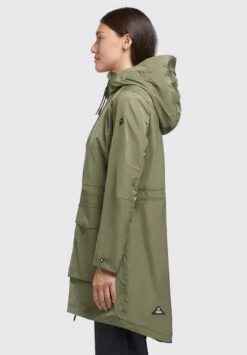Khujo Mantel Ging - Halflange Jas - Olivgrün -Khujo 2162e707c4fe4de7917986b4bfe2a85b