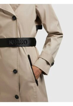 Khujo Trenchcoat - Beige -Khujo 24ae667d495d404281cc378a4e6e4023