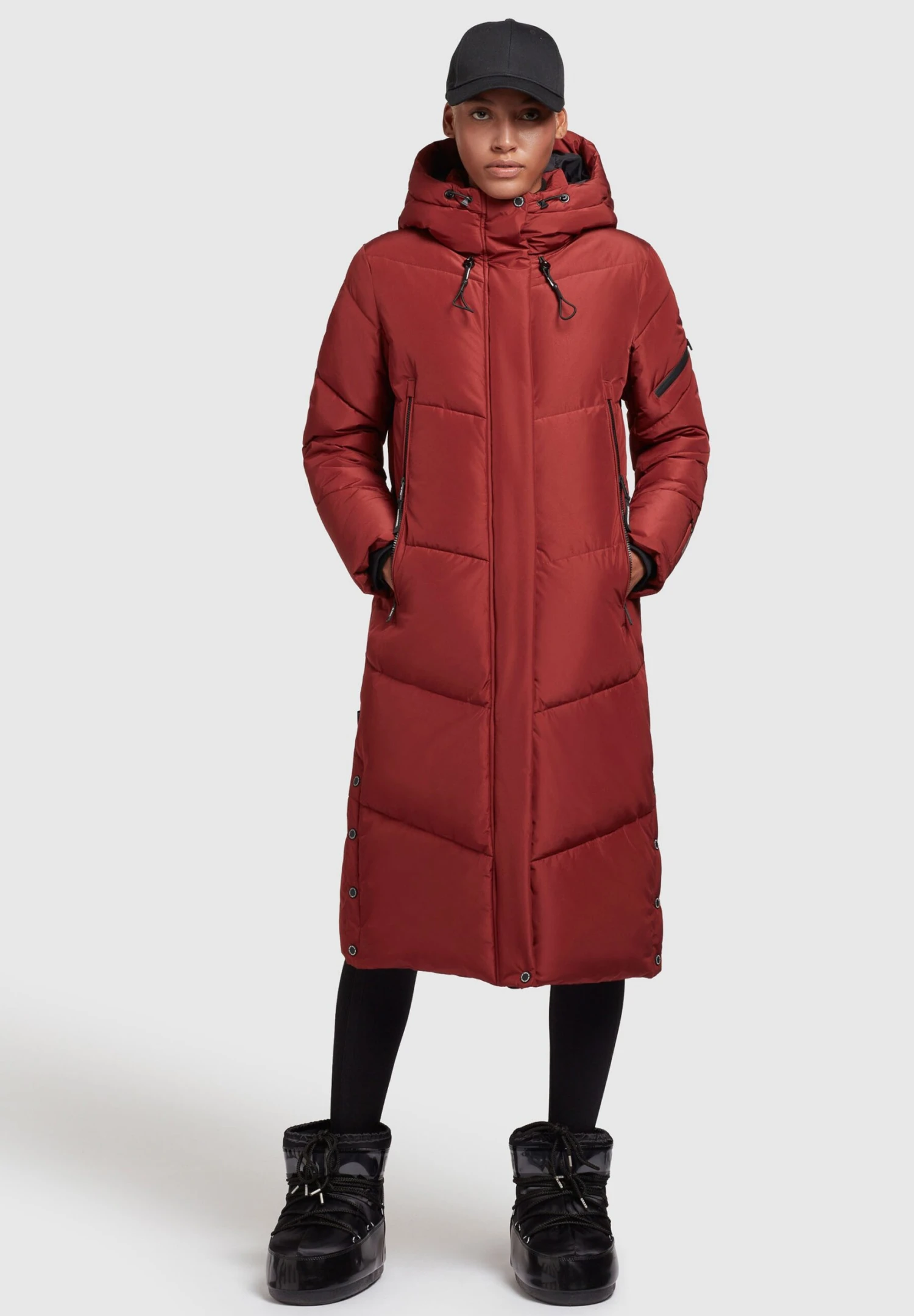 Khujo Sonje3 - Winterjas - Rostrot 2 Khujo Sonje3 - Winterjas - Rostrot - Afbeelding 2