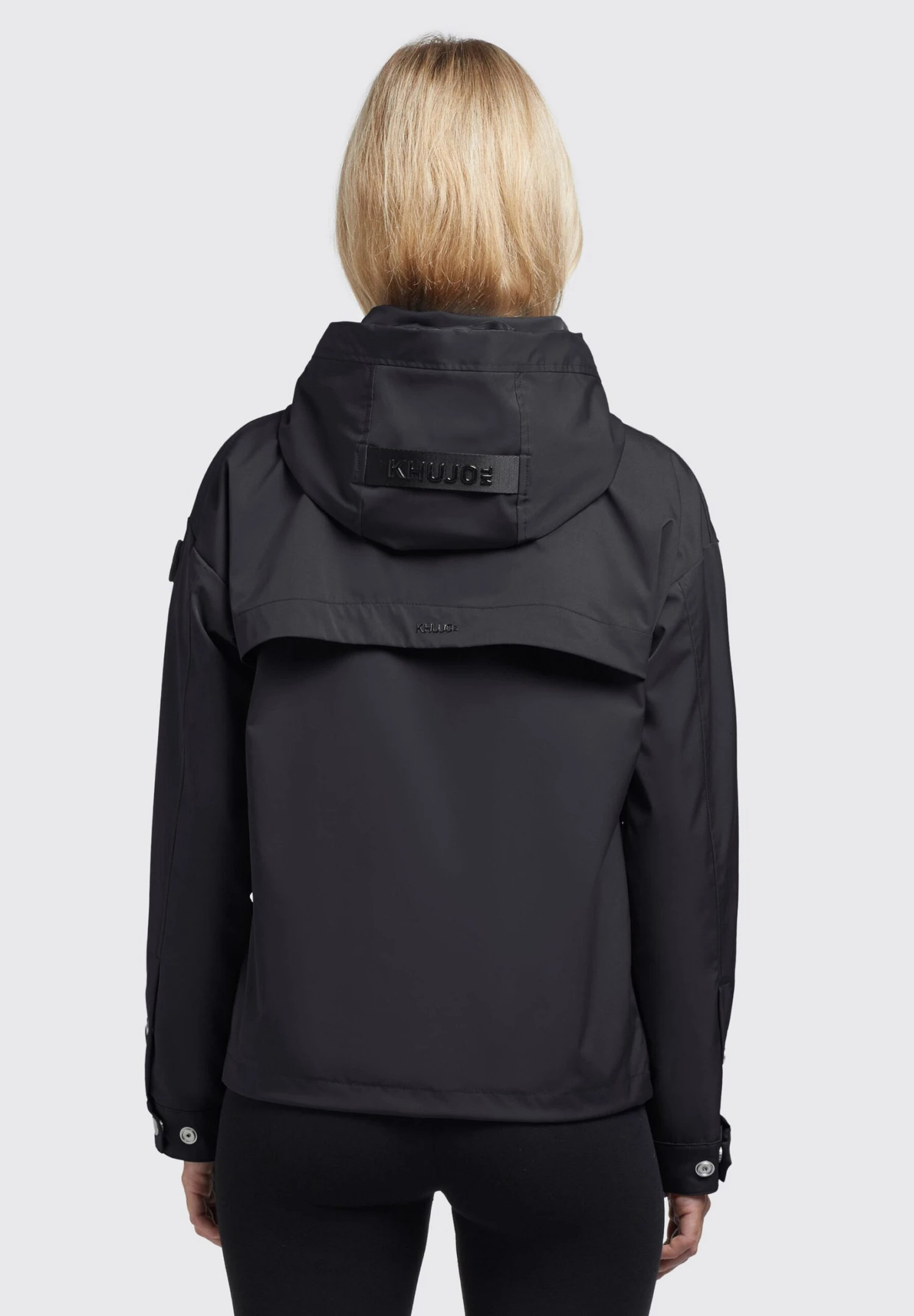 Khujo Blair2 - Lichte Jas - Schwarz 3 Khujo Blair2 - Lichte Jas - Schwarz - Afbeelding 3