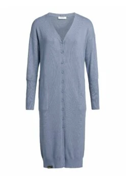 Khujo Elina - Halflange Jas - Blau -Khujo 2a94f79666bf437695c28f31894b84cd