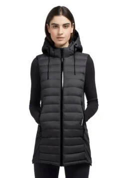 Khujo Weste Becca Matt - Bodywarmer - Schwarz -Khujo 2b1262f11d8a493e9d5885e244337eed