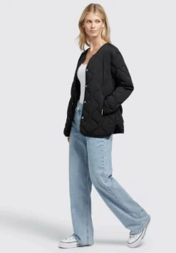 Khujo Yuna - Jas - Schwarz -Khujo 374d1c64c00742bc863ada7d1460a5ed