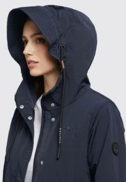 Khujo Adda - Halflange Jas - Dunkelblau -Khujo 3b6092cab4824b2284e9307dcaf0d5ae