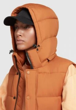 Khujo Magneta Matt - Bodywarmer - Orangebraun -Khujo 41eee1be75764df294e94b5c4e4dd5a3