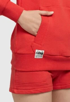 Khujo Rhabea - Hoodie - Rot -Khujo 43e3ac036a8a4cfc95bb4c1b0197a128