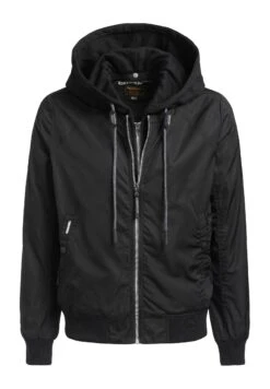 Khujo Persee - Lichte Jas - Schwarz -Khujo 44b956fbcf124607aa6d3613a3cb0f66