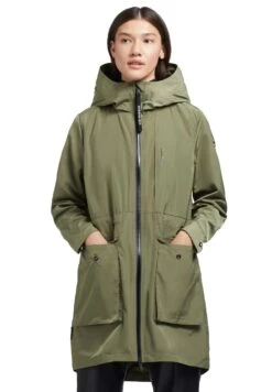 Khujo Mantel Ging - Halflange Jas - Olivgrün -Khujo 44c73baa3def484f90b94f70f764852d