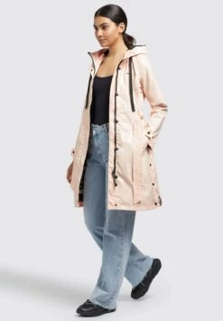 Khujo Alecia - Trenchcoat - Apricot -Khujo 4909151d92ed4515ab3413f9cea845be