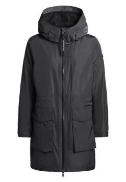 Khujo Mantel Ging - Halflange Jas - Schwarz -Khujo 4c62514d16fd46dd854f40e879a2e02d