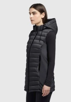 Khujo Weste Becca Matt - Bodywarmer - Schwarz -Khujo 51e06b53f3ae436fb094d5c4abf1860d