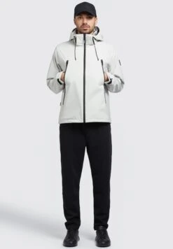 Khujo Adam - Regenjas - Hellgrau -Khujo 5bdac6b28a8b45baab1bf61cb6e79322