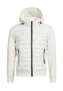 Khujo Bolt Shiny - Jas - Cremeweiß -Khujo 5c04563e0d3c41398686d964ad909636