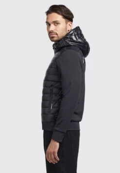 Khujo Bolt Shiny - Jas - Schwarz -Khujo 5d2f9370cb254ea682e43832c4775765