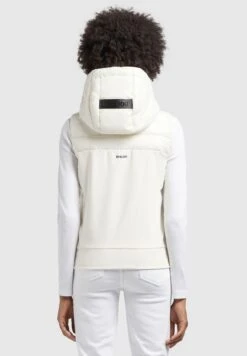 Khujo Fabia Shiny - Bodywarmer - Weiß -Khujo 5da470cf68cd4c94b35c2c4fa08955d8