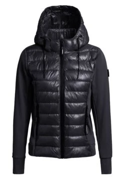 Khujo Ghita Shiny - Jas - Schwarz -Khujo 608ab1ed69a54e3db7fedc911a74aa26