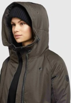 Khujo Laria - Winterjas - Spa Gry -Khujo 67f7099551414c23b860b6a16dff40ef