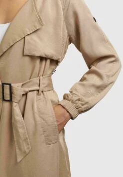 Khujo Garda - Trenchcoat - Beige 13 Khujo Garda - Trenchcoat - Beige -Khujo 743d1e2c2b4a41639d85f370101e00e1