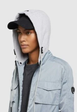 Khujo Flames - Lichte Jas - Blaugrau Hell -Khujo 7db73a37c4f04fadb7762e22cb6ee8f2