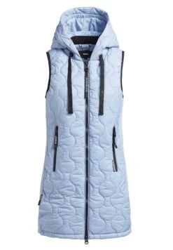 Khujo Malin - Bodywarmer - Blau -Khujo 86f780fc3fad45ab82ac9932de075b82
