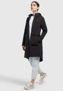 Khujo Levane - Regenjas - Schwarz -Khujo 88139373265a49099558750b4a4cfe34