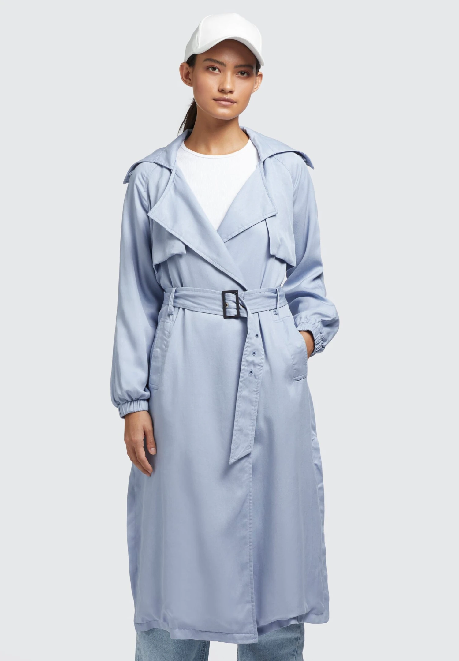 Khujo Garda - Trenchcoat - Blau 1 Khujo Garda - Trenchcoat - Blau