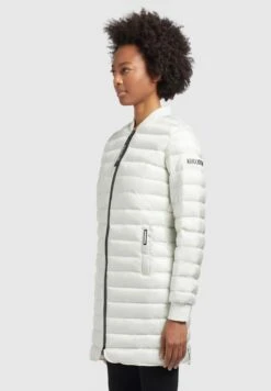 Khujo Greta Shiny - Jas - Cremeweiß -Khujo 8a0fbfd740a24f0c95cd06f7b903eaeb