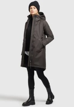 Khujo Laria - Winterjas - Spa Gry -Khujo 8e7264a61884440397fd9c43015ad738