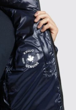 Khujo Percy Shiny - Jas - Dunkelblau -Khujo 8fbe747c34bf469d9ae1a9e7de1afd49