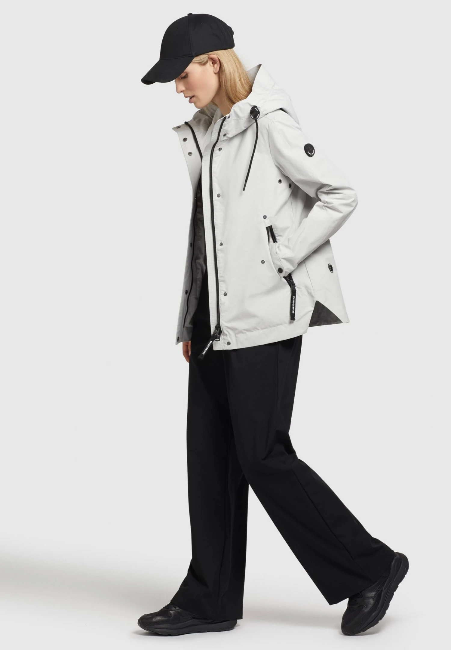 Khujo Kaya - Outdoorjas - Hellgrau 2 Khujo Kaya - Outdoorjas - Hellgrau - Afbeelding 2