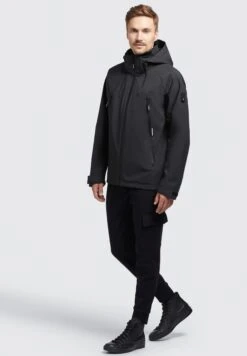 Khujo Adam - Regenjas - Schwarz -Khujo 962e742aa40845adb8e93bdc89b12402