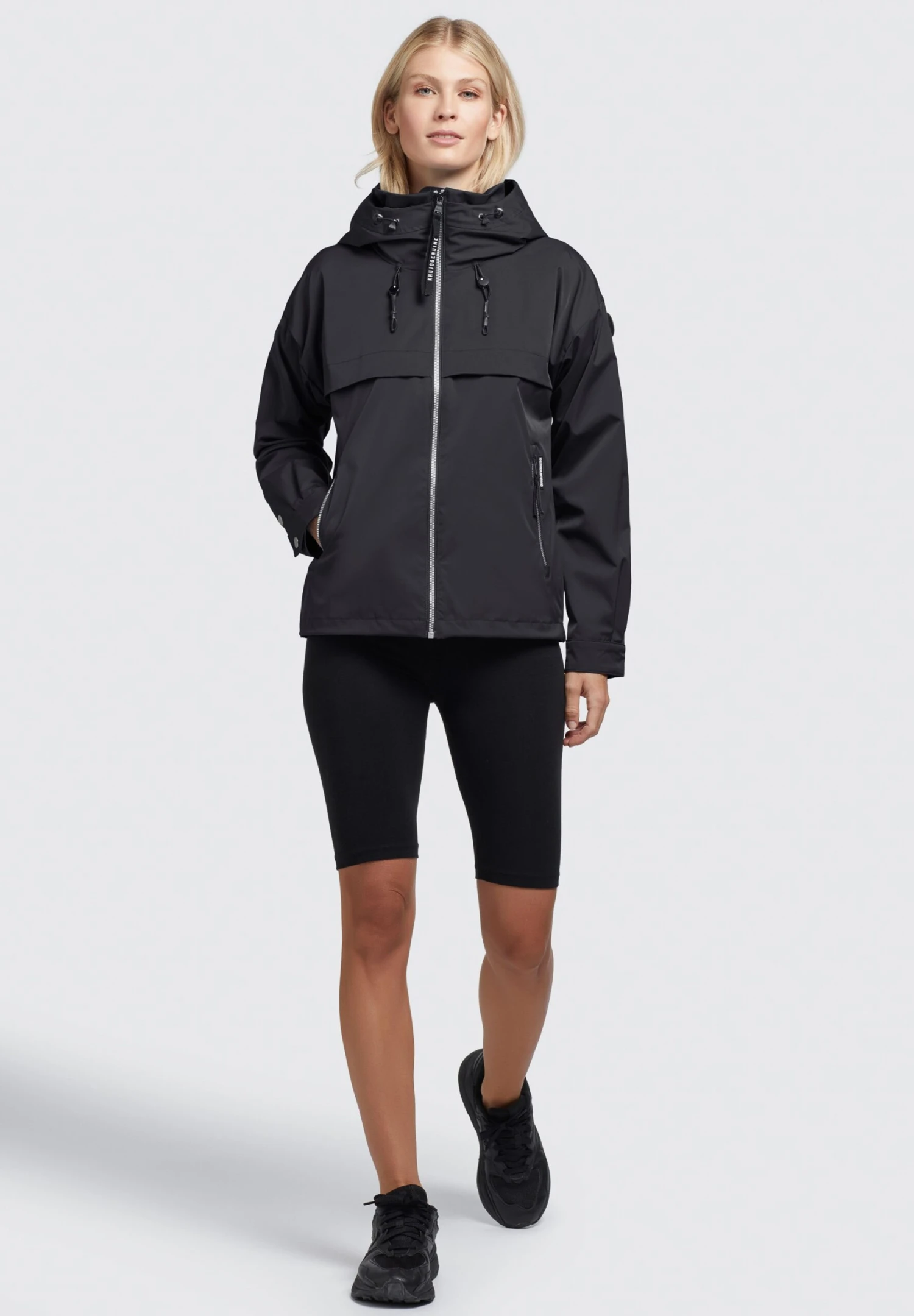 Khujo Blair2 - Lichte Jas - Schwarz 2 Khujo Blair2 - Lichte Jas - Schwarz - Afbeelding 2