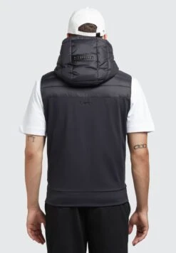 Khujo Wemo Matt - Bodywarmer - Schwarz -Khujo 9dde97b0b1c648379a10e59cf958381e