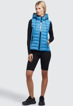 Khujo Fabia Matt - Bodywarmer - Blau -Khujo 9e969a98957f49a69d88234ac5979034