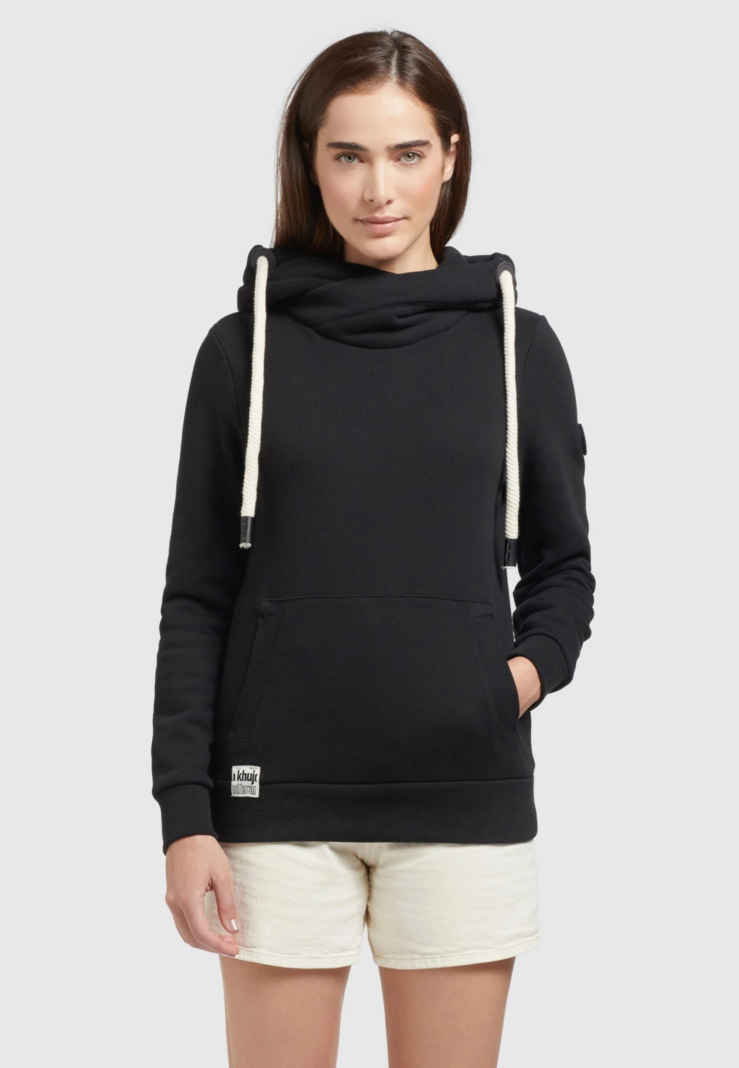 Khujo Rhabea - Hoodie - Schwarz 1 Khujo Rhabea - Hoodie - Schwarz
