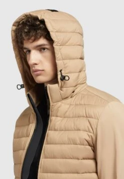 Khujo Bolt Matt - Jas - Beige -Khujo a9351a32a09c479eaf91415880dfe767