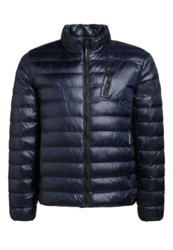 Khujo Percy Shiny - Jas - Dunkelblau -Khujo abb2b3bad0d34a89896ab3ddf2aef7fc