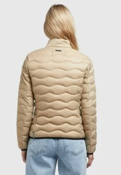 Khujo Eleni - Jas - Beige -Khujo aebd76b9ea684bf09837e2fa03ede896