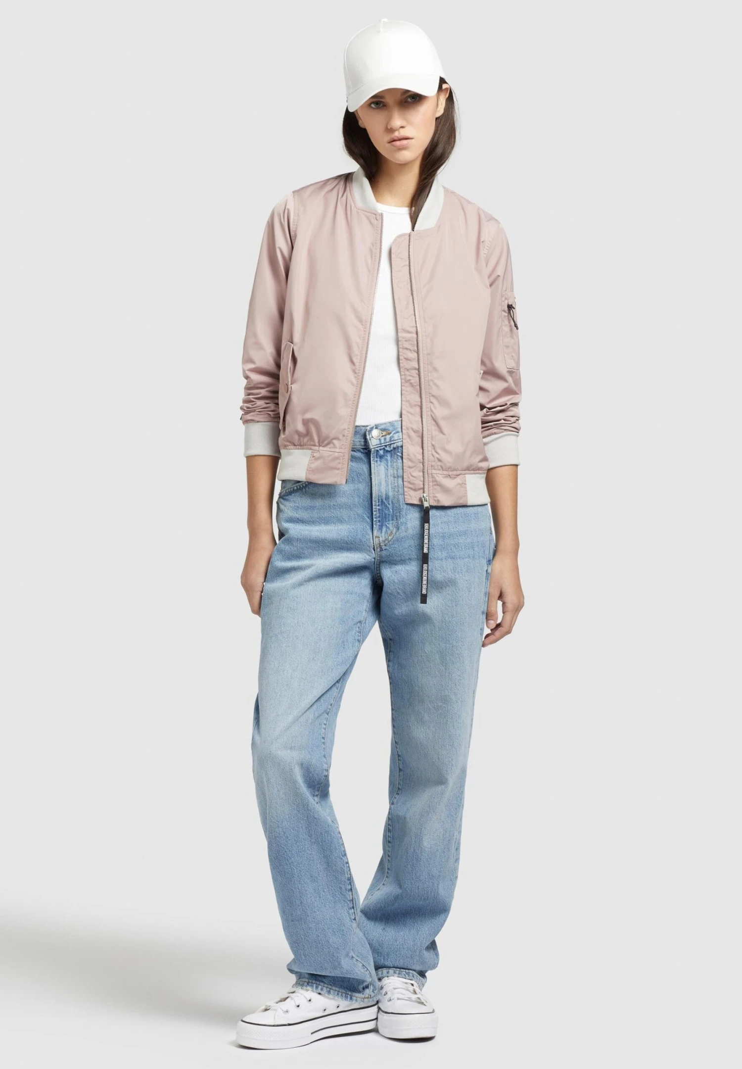 Khujo Stence - Bomberjacks - Blassrosa 2 Khujo Stence - Bomberjacks - Blassrosa - Afbeelding 2